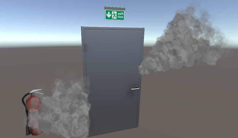 Door prefab in AR